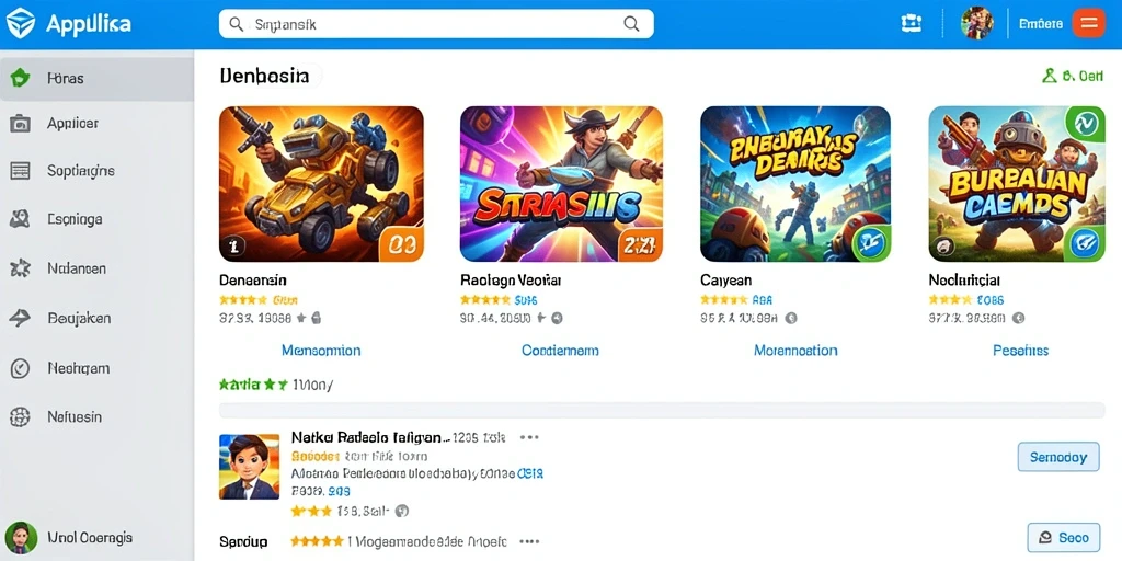 Beragam pilihan permainan yang menghibur dan menarik.