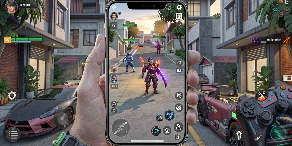 Fitur multiplayer yang memungkinkan bermain bersama teman.