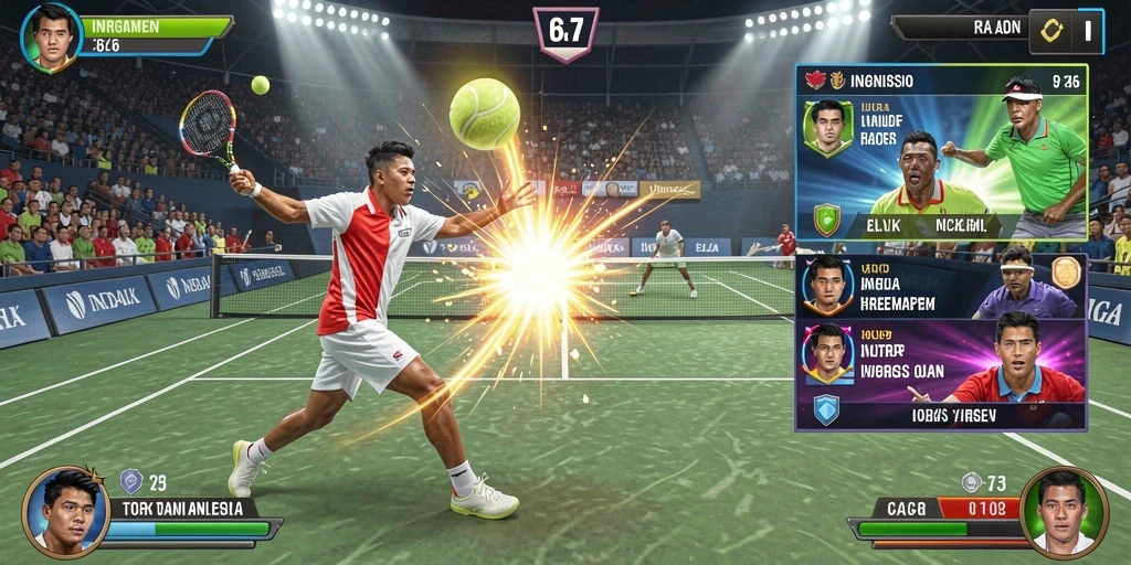 Mode permainan multiplayer yang seru dan interaktif.