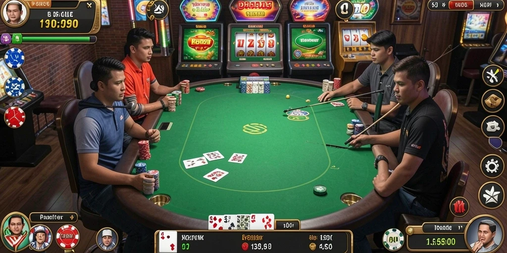Fitur multiplayer yang mengasyikkan saat bermain bersama teman.