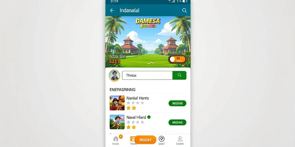 Sistem reward menarik yang memotivasi pemain.